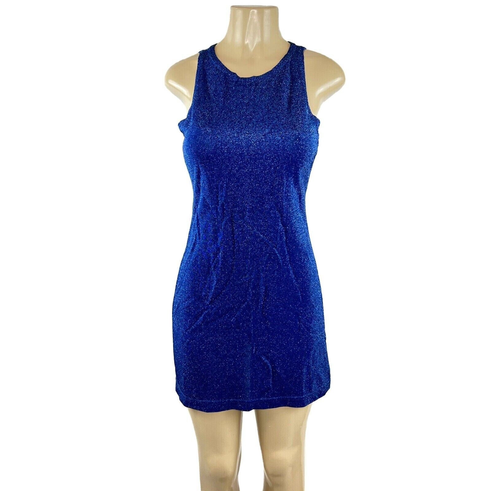 Blue Sparkle Mini Dress - Etsy