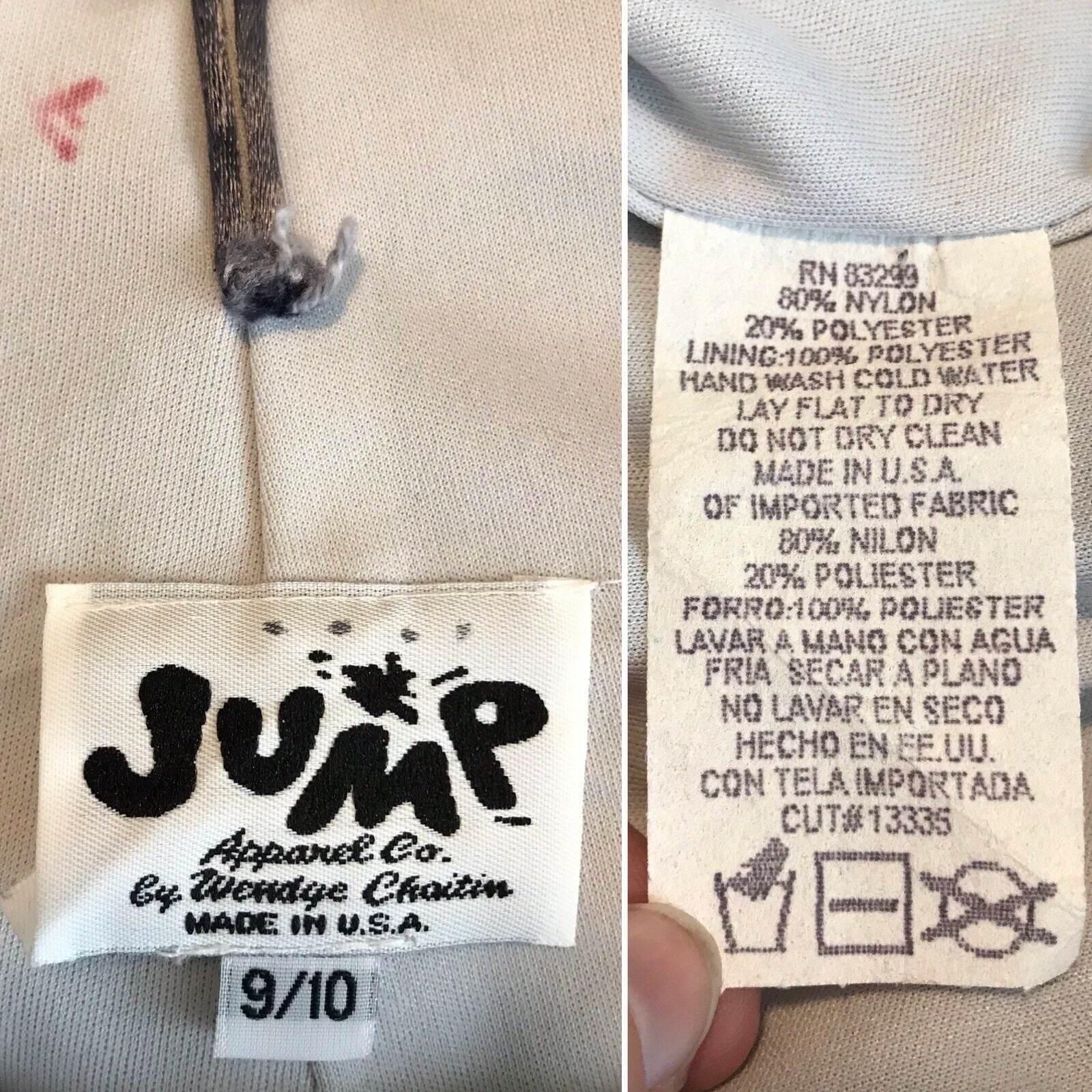 1990s Dress Vintage Size 9/10 Maxi Strappy Shimmer Slit