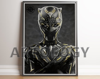 Black Panther: Wakanda Forever (Shuri) Artwork A4/A3 Giclee Print - Artology