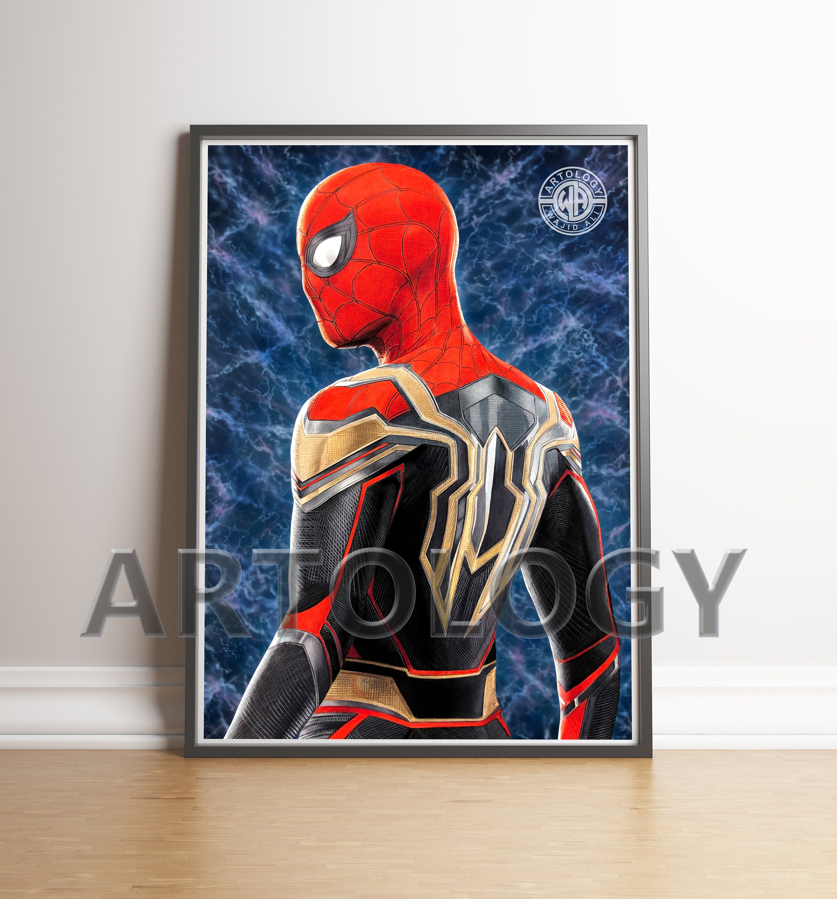 Spiderman No Way Home Dibujo Impresión A4/A3 Artology - Etsy España