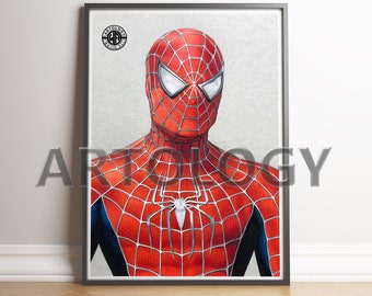 Sam Raimi's Spider-man Drawing A4 Giclee Print - Artology