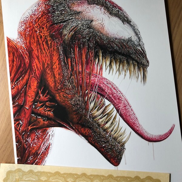 Carnage Giclee A3 Print - Limited Edition - Artology