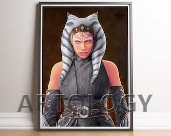 Ahsoka Artwork A4/A3 Giclee Print - Artology