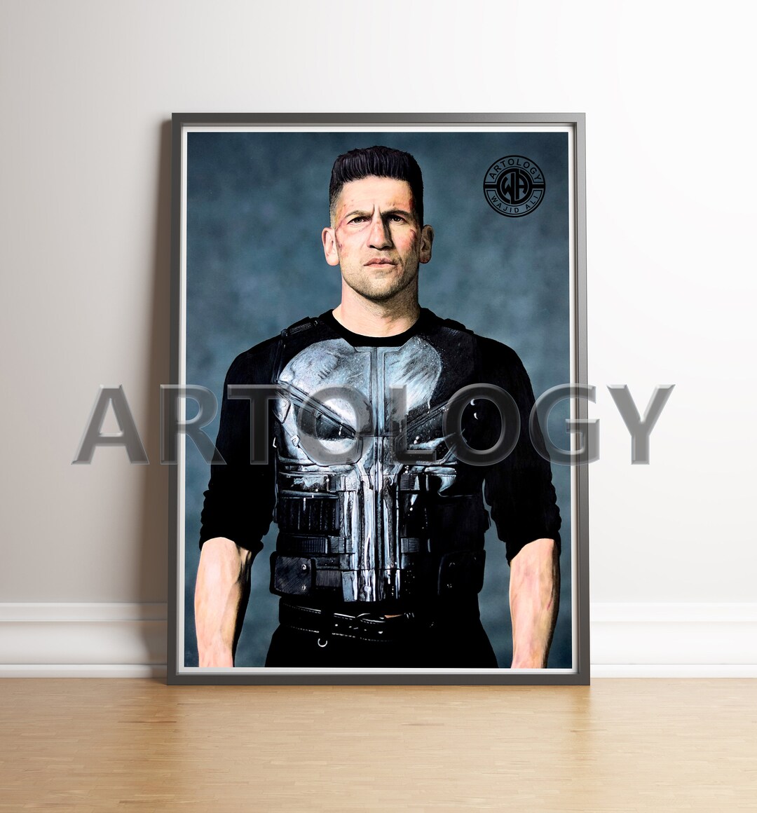 パニッシャーの絵 – A4/A3ジクレー版画 | Artologyによるフランク