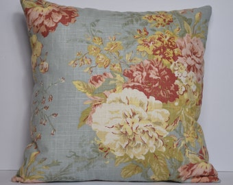 Floral Throw Pillows Etsy