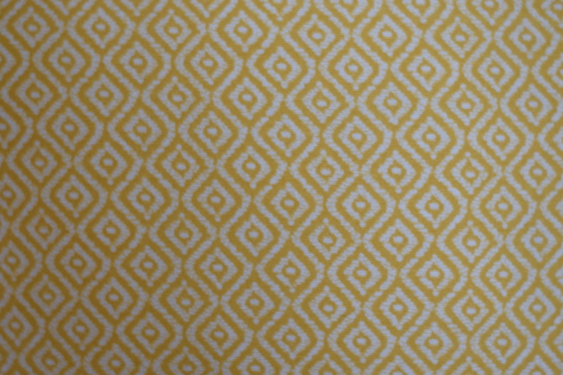 Same Fabric Both Sides Invisible Zipper Fits 18x18 Insert Richloom Rhythm Canary Fabric Throw Pillow Cover
