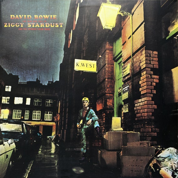 images David Bowie Album Covers Ziggy Stardust etsy