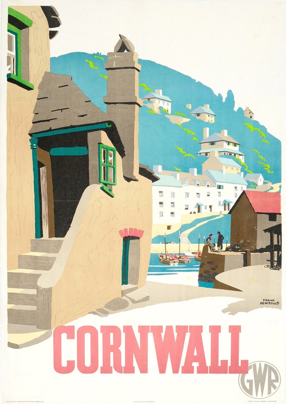 Reproduction Vintage Seaside Poster Home Wall Art /"Brighton/"