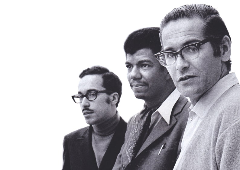 Bill Evans Trio Reproduction Jazz Poster Size: A2 Home Wall Art