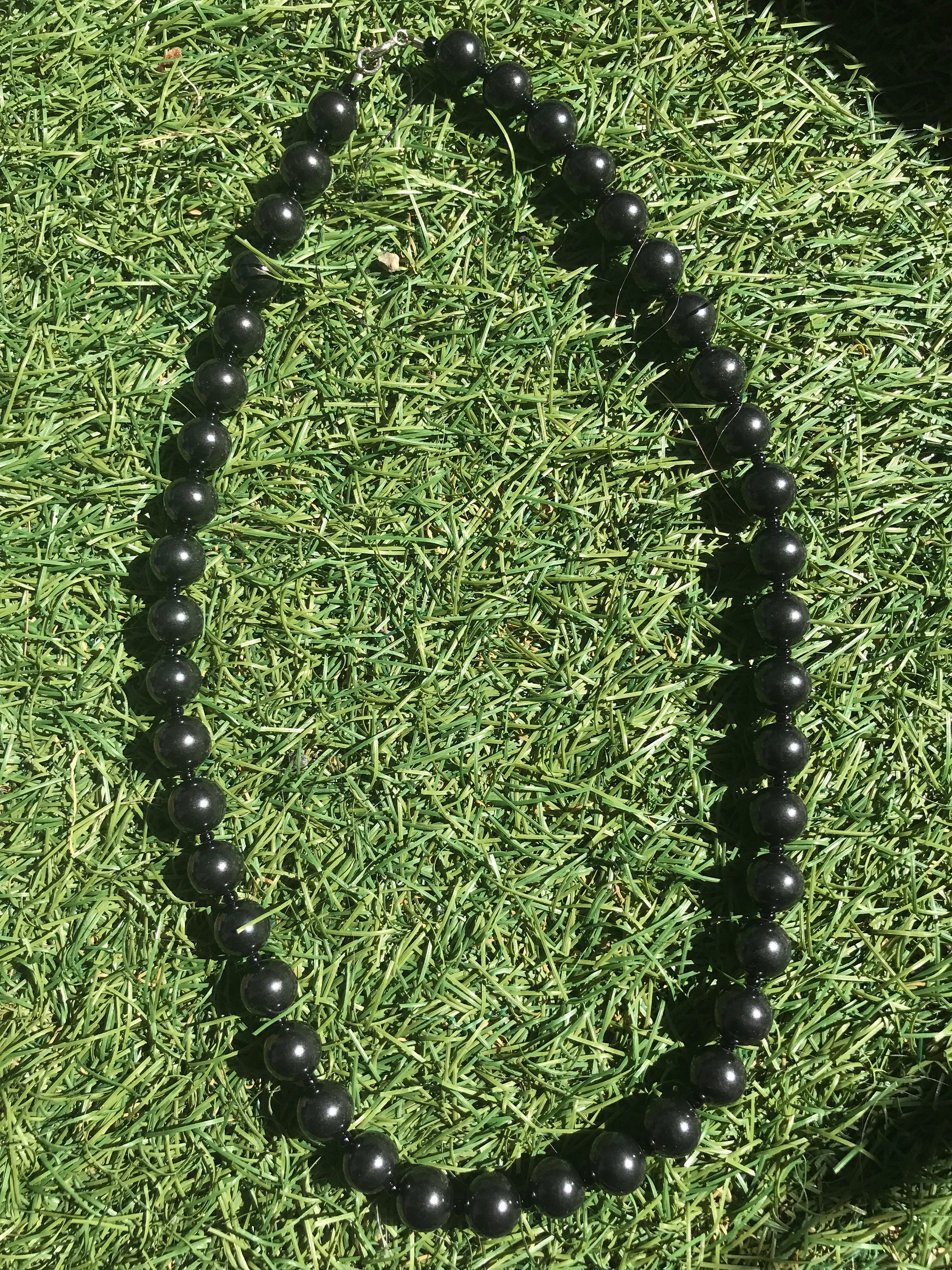 Collier Perle de Shungite
