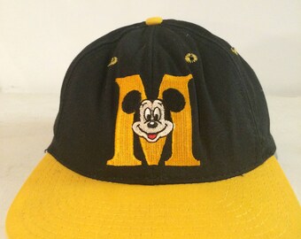 1990s Mickey Mouse Snapback Hat