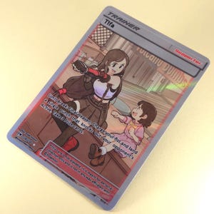 Tifa Lockhart art complet formateur - carte Pokémon personnalisée, Final Fantasy VII