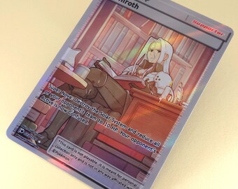 Sephiroth Full Art Trainer - Custom Pokemon Card, Final Fantasy VII