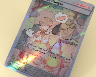 Samwise Gamgee Full Art Trainer - Custom Pokemon Card