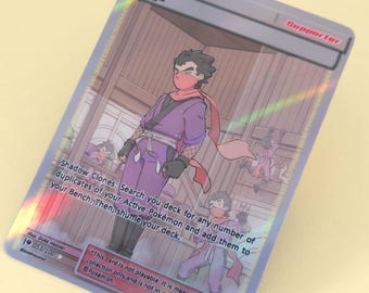 Koga Full Art Trainer - Custom Pokemon Card