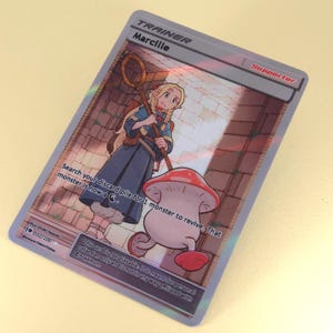 Marcille Full Art Trainer - carte Pokémon personnalisée, donjon Meshi, délicieux dans le donjon