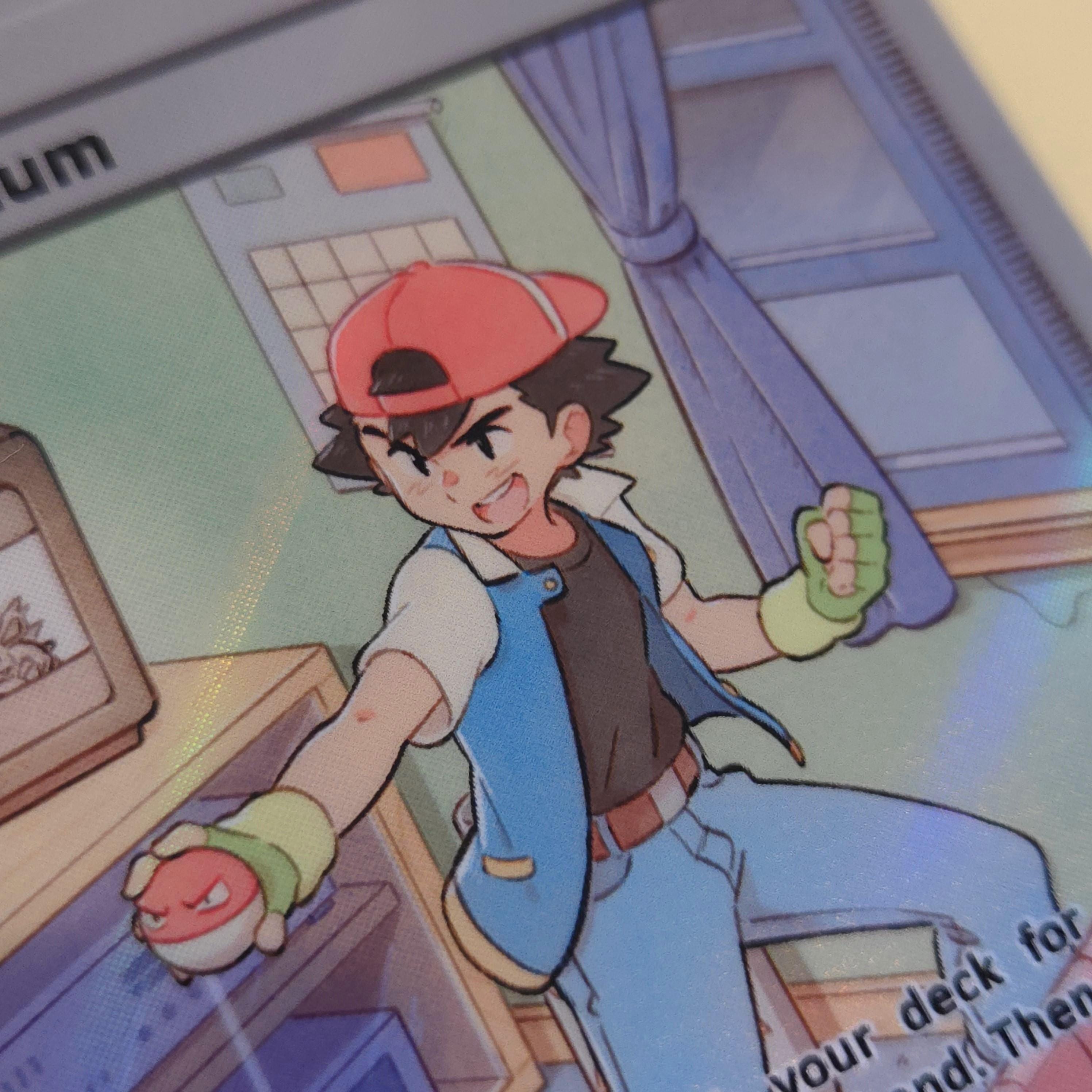 ash ketchum pokemon card for sale Ash Ketchum Gx Pokemon Card