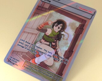 Yuffie Full Art Trainer - Custom Pokemon Card, Final Fantasy VII