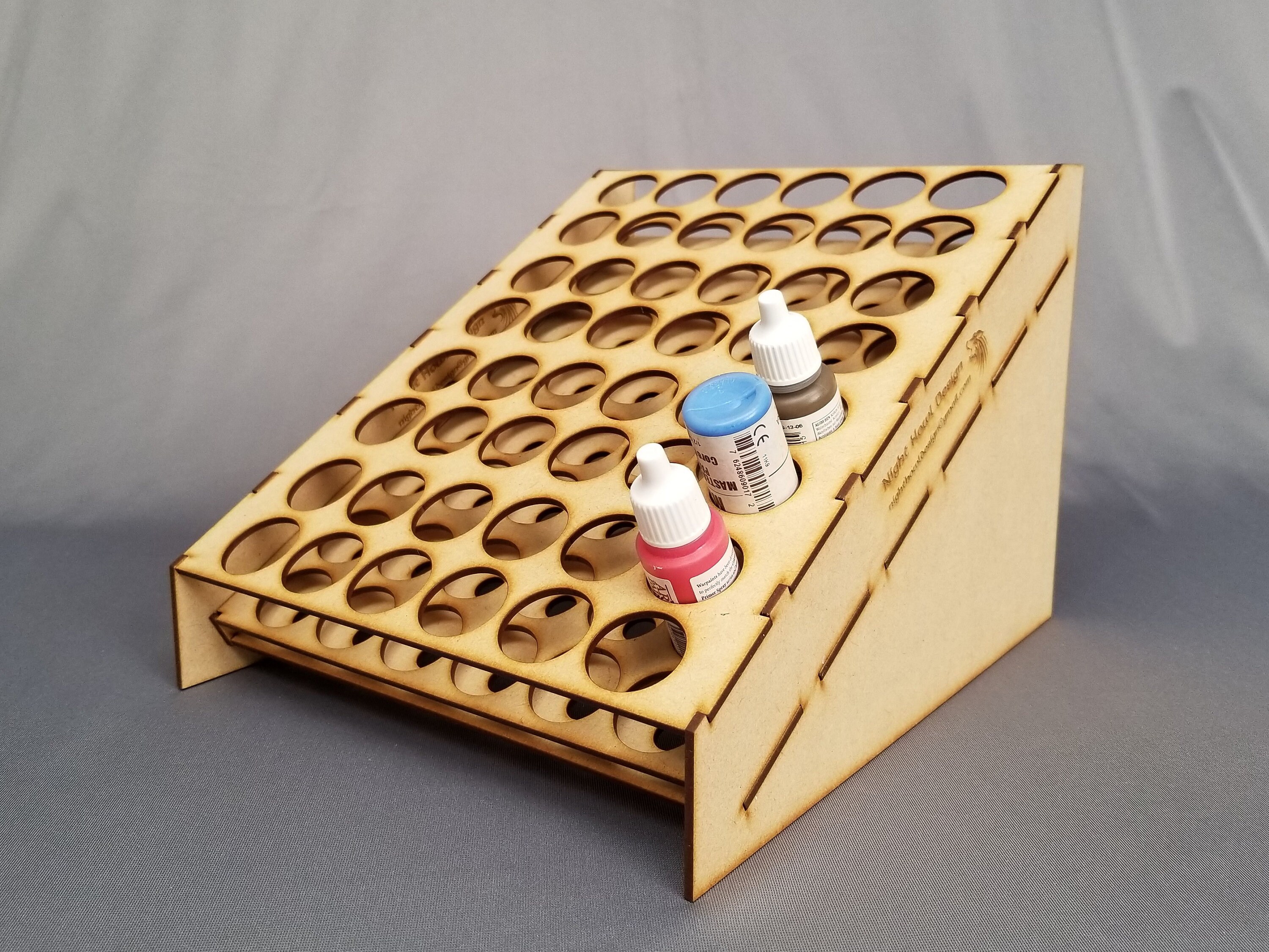 48 - 26mm Dropper Bottles, Large Paint Rack Good for Reaper, Army ...