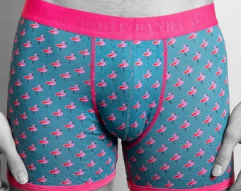 Bamboo Boxers - Flamingos