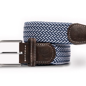 Woven Belt - Navy Fine Weave