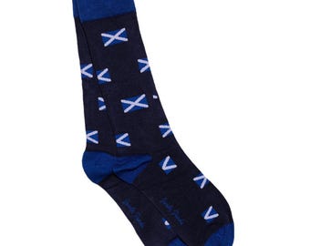 Scottish Flag Bamboo Socks