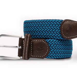 Woven Belt - Royal Blue Fine Weave
