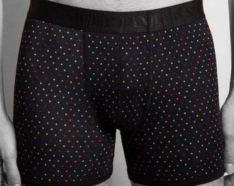 Bamboo Boxers - Multi-Coloured Dots