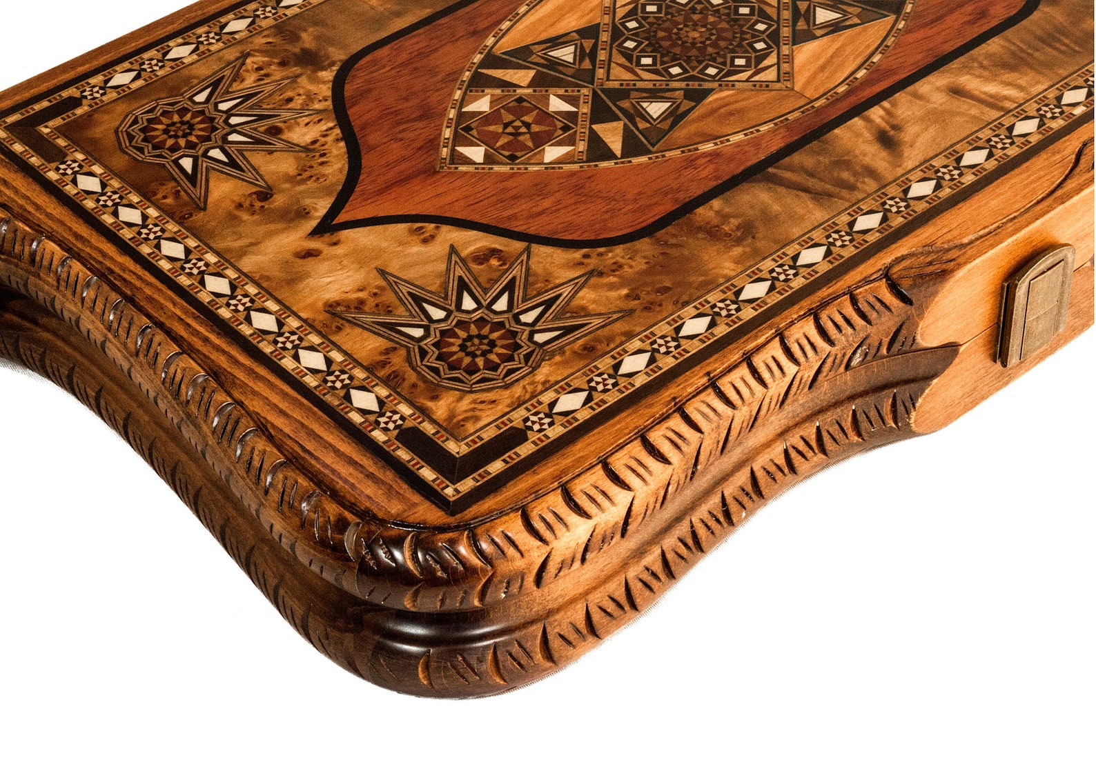 21.5 Inch Queen Backgammon Set Mazel Etsy