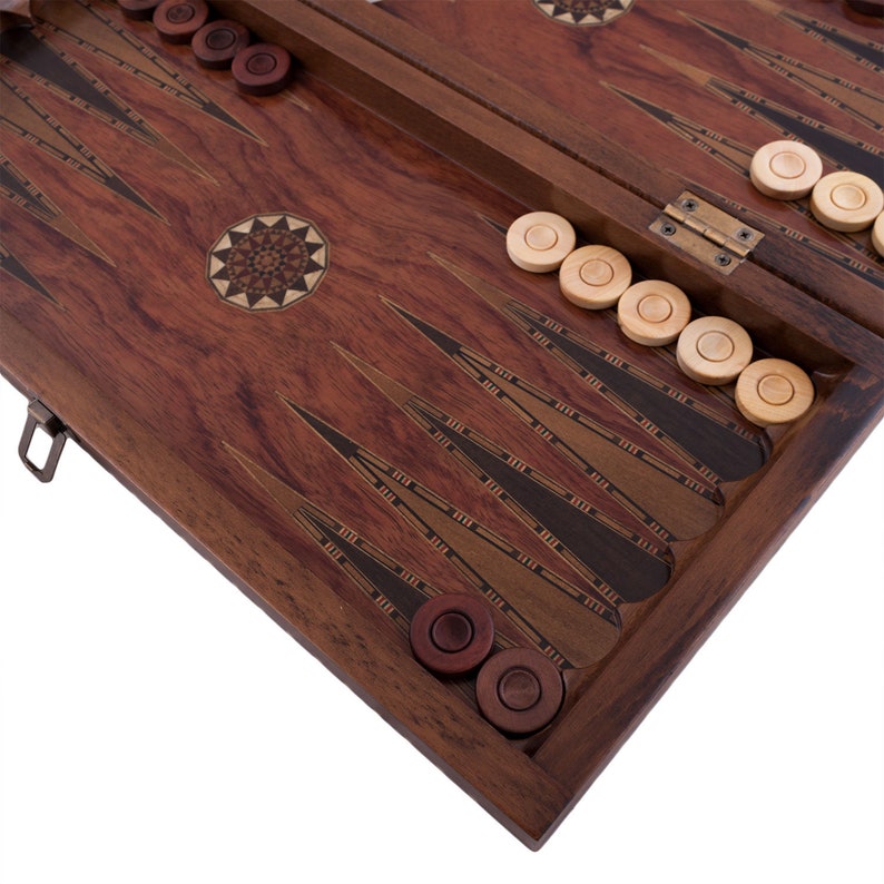 19 Handmade Elegant Backgammon Set Helena Wood Art Etsy