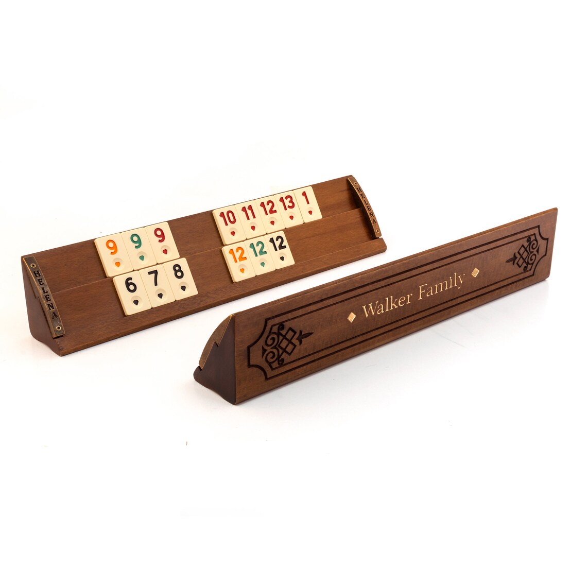 Personalized Straight Rummy Board Game Set Handmade Rummy - Etsy