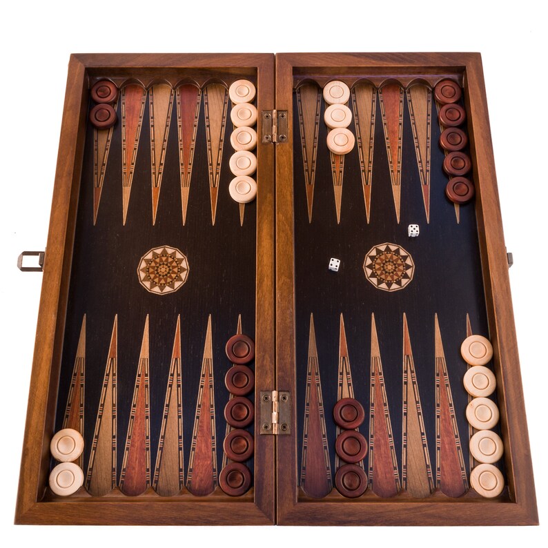 19 Handmade Elegant Backgammon Set Helena Wood Art Etsy