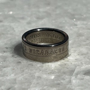 Nicaragua Un Cordoba Coin Ring