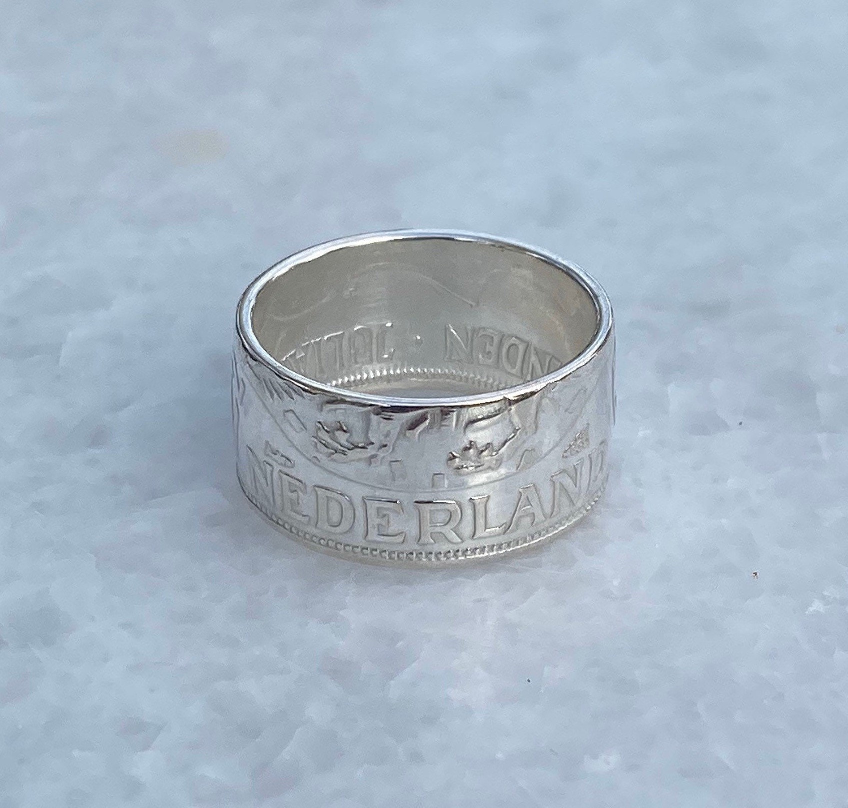 Dutch 2 1/2 Gulden Silver Coin Ring - Etsy