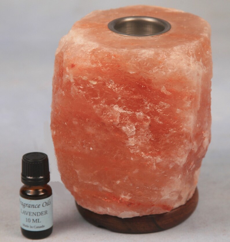 AROMA Himalayan Salt Lamp essential Oil Burner Oil Etsy