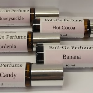 Gardenia Natural Perfume Oil Roll-On
