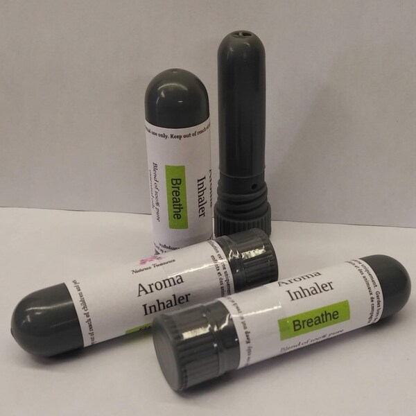 Aromatherapy Inhaler - essential oil inhaler - aromatherapy - Handmade