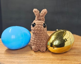 Choco BunBun| Chocolate Bunny Crochet| Amigurumi Easter Basket Stuffer