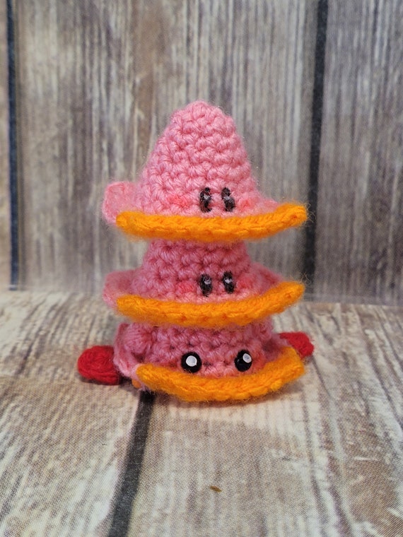 Kirby Mouthful Traffic Cone Crochet Pattern Etsy