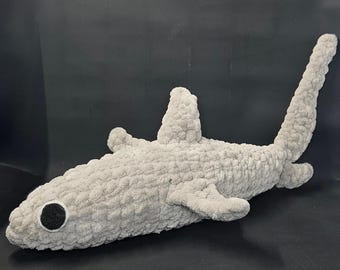 Thresher Shark| Chunky Yarn Sea Creature| Sea Predator Crochet Amigurumi