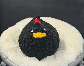 Chicken Orb| Crochet Chicken| Farm Amigurumi