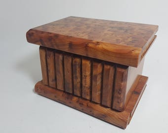Wooden puzzle box Etsy Wooden puzzle box Etsy