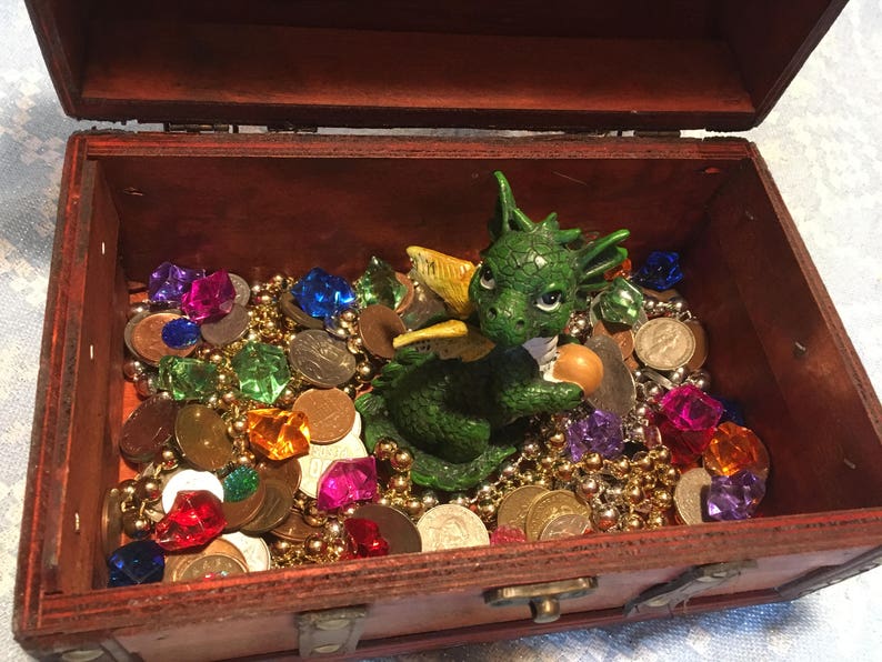 Dragon Treasure Chest Etsy