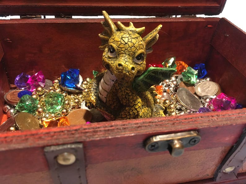 Dragon Treasure Chest Etsy