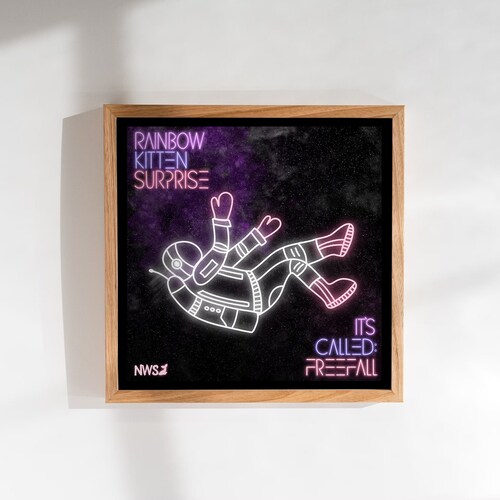 It's Called: Freefall Rainbow Kitten Surprise Song Print - Etsy