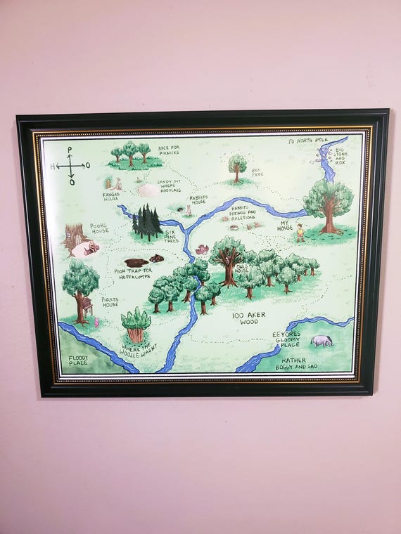 Hundred Acre Wood Map