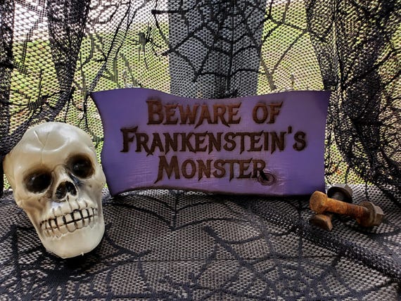Halloween Door Sign