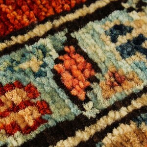 6x9 Rust and Navy Traditional Rug - Etsy