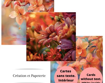 Carte de souhaits Automne,Cartes de voeux,cartes anniversaire