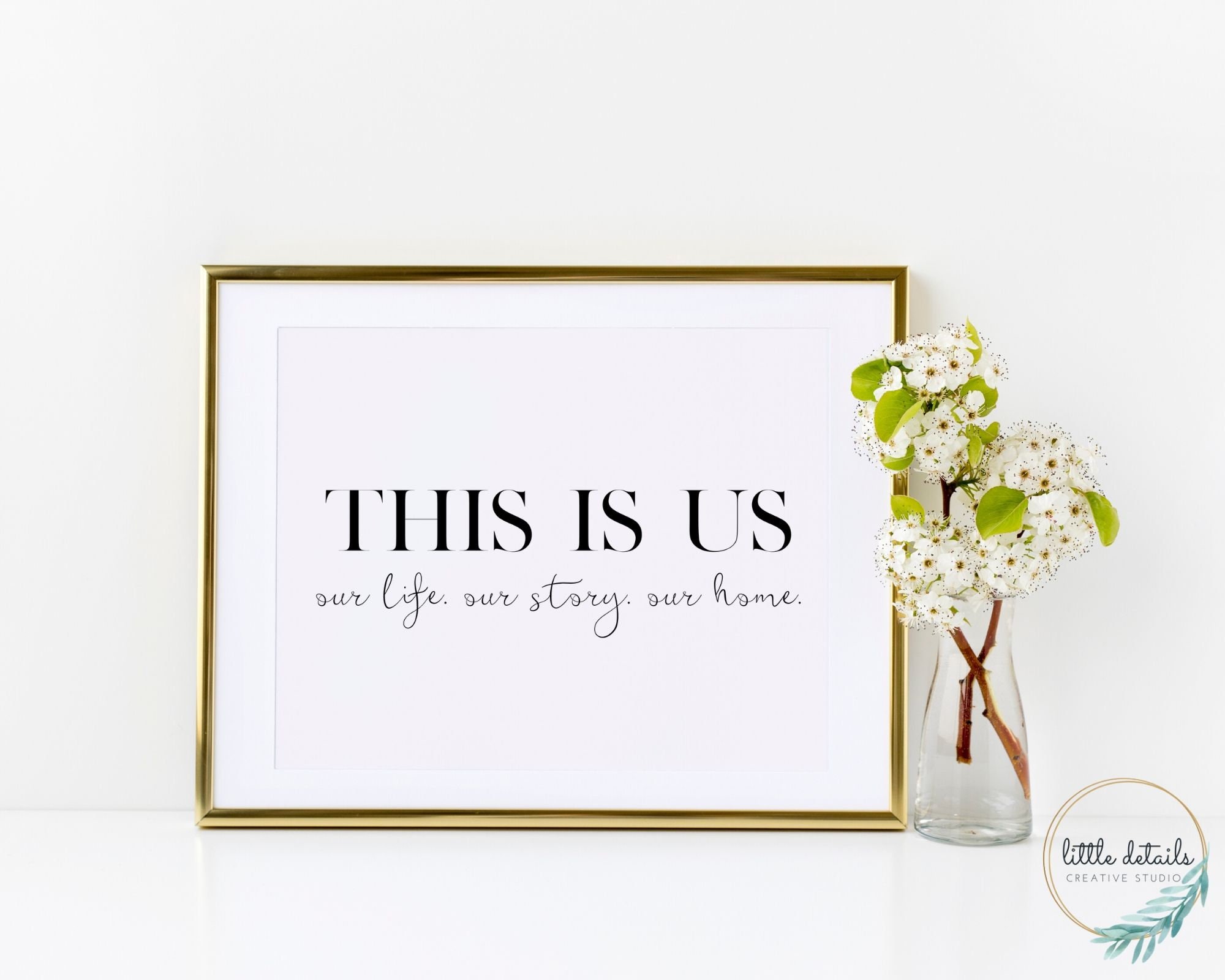 This Is Us Print This Is Us PrintableTypography Home Etsy
